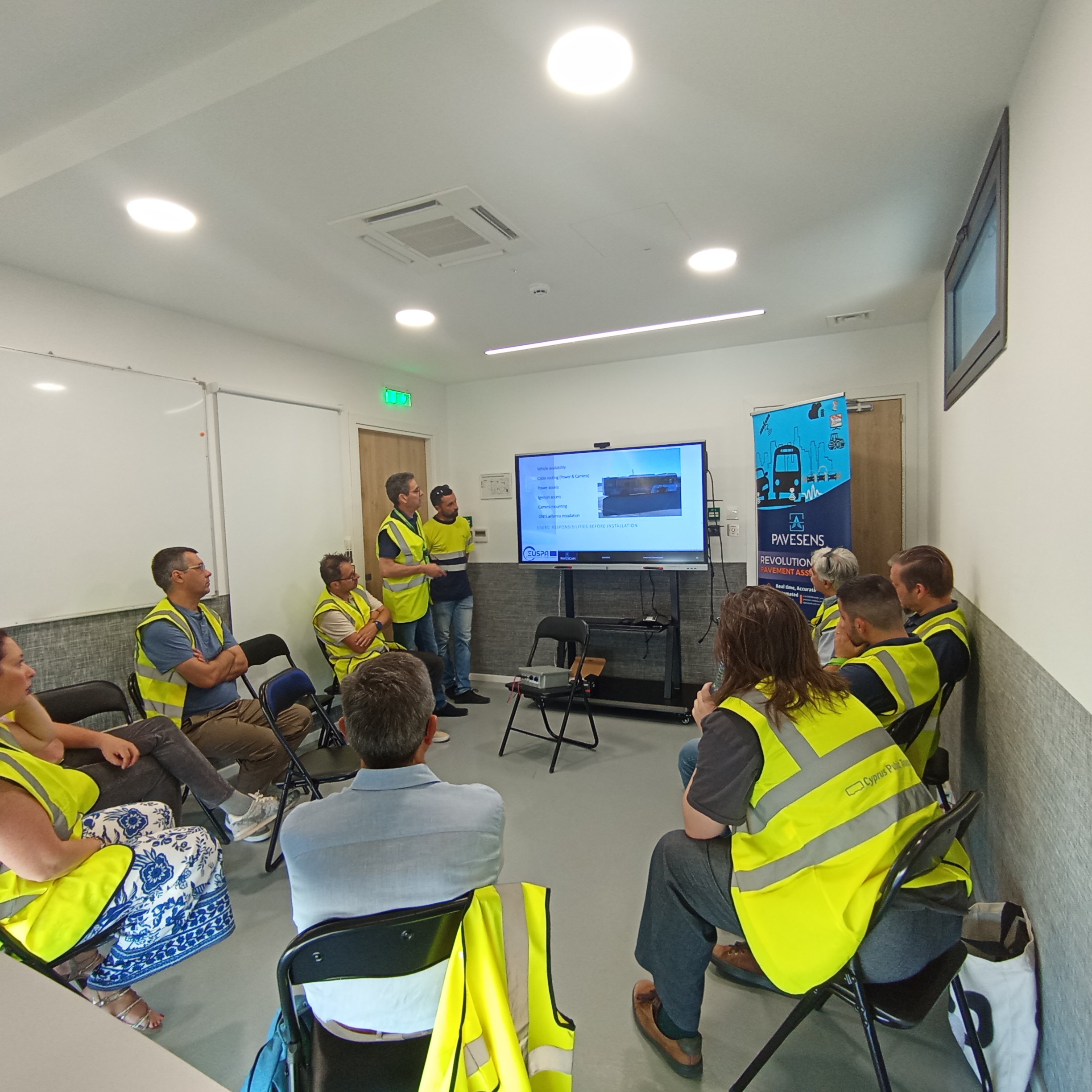 PAVE-SCAN Train-the-Trainers technical session in Geri
