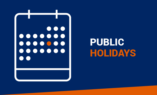 Holidays announcements